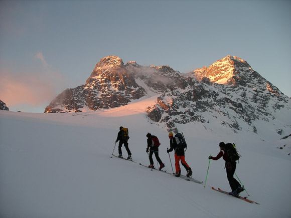 IMGP5705 On the glacier towards the Piz Kesch