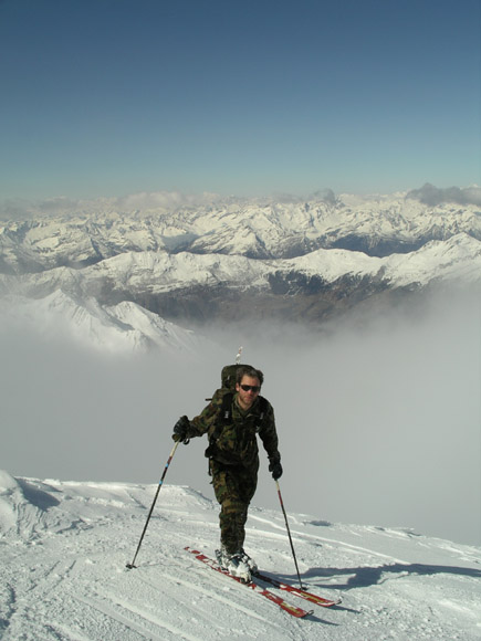 IMGP5875 Ski-touring with the Swiss Army