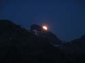 IMGP3605  Moon rise seen from my sleeping bag on the mountains